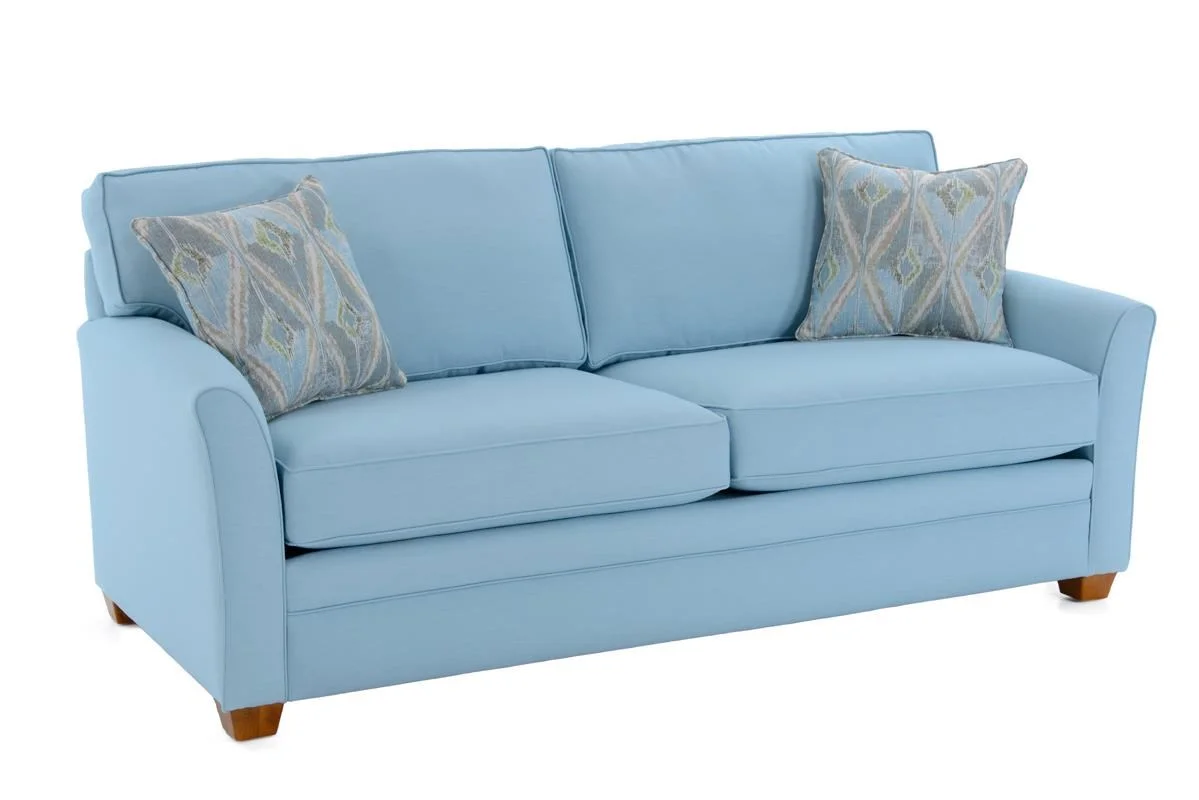 Capris Furniture 202 Q202 FIFE LARIMAR Casual Flared Arm Sleeper Sofa